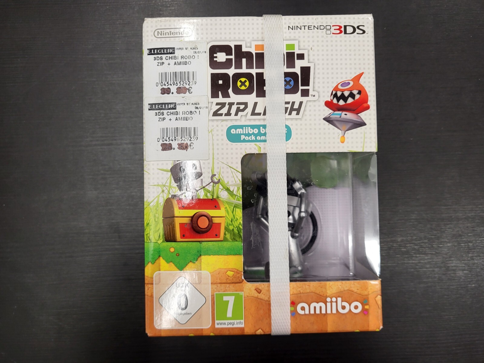 Chibi Robo Zip Lash Nintendo 3DS Amiibo Bundle Neuf scelle